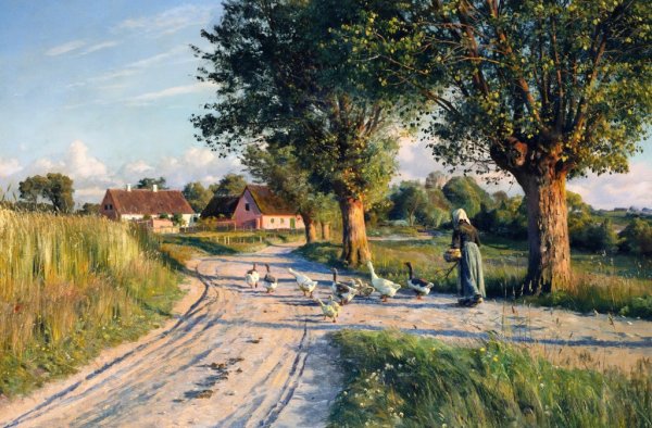 Менстед Петер деревня