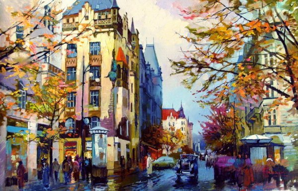 Чешский художник Vladimir Fechyk