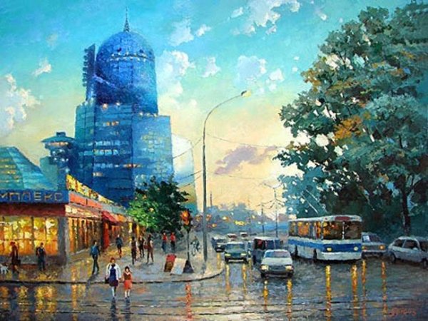 Художник Спирос Самара