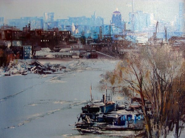 Картины Наиль Галимов Набережные Челны