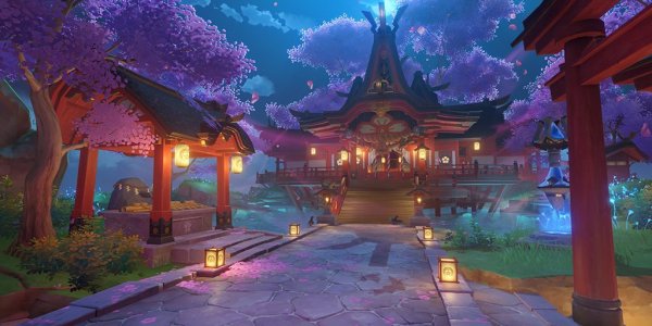 Храм Инадзумы Геншин