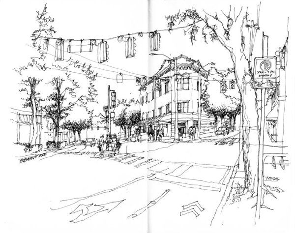 Пленэрные зарисовки