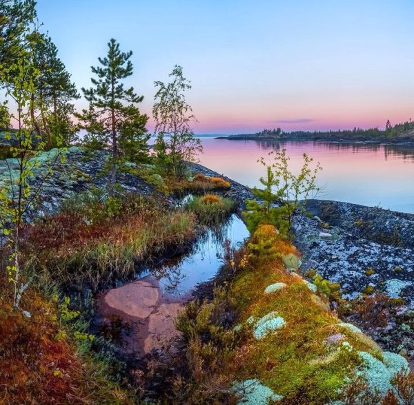 Природа Карелии Ладожское озеро