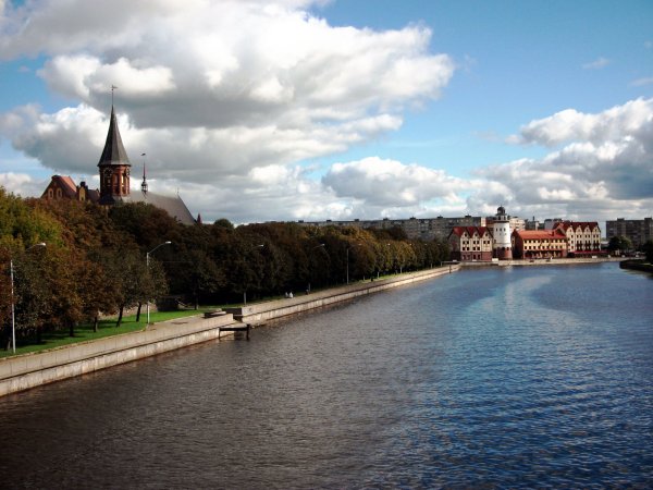 Светлогорск Калининград осень