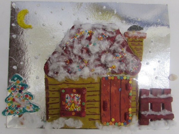 Зимнтй пейзаж из солёногл текста