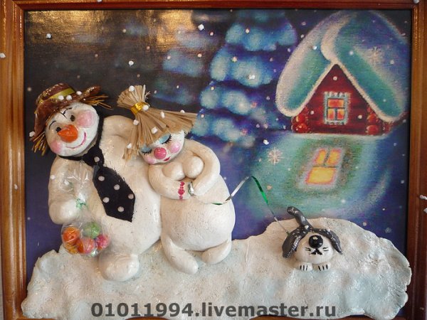 Зимнее панно