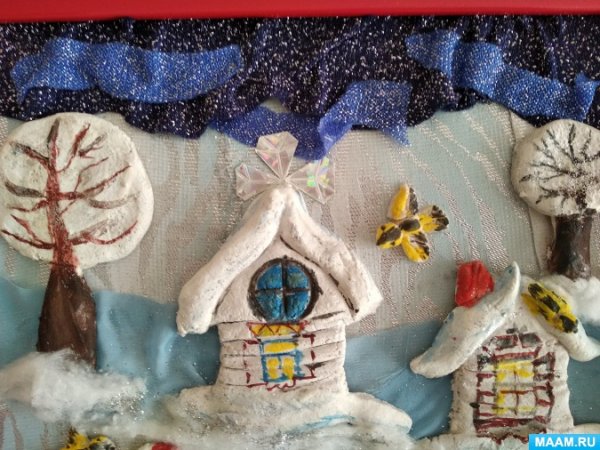 Новогодние поделки из соленого теста