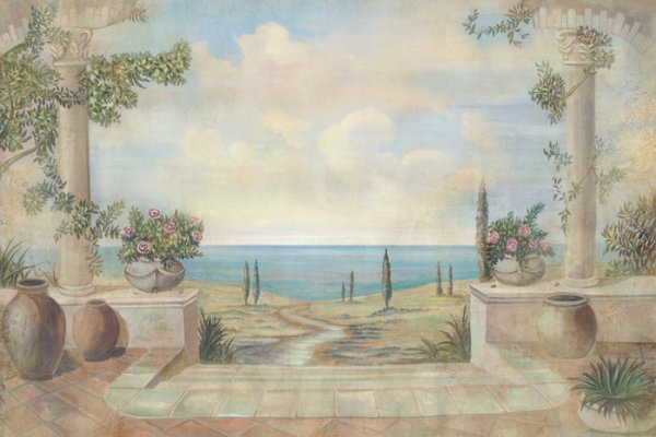 Фреска Аффреско арка море