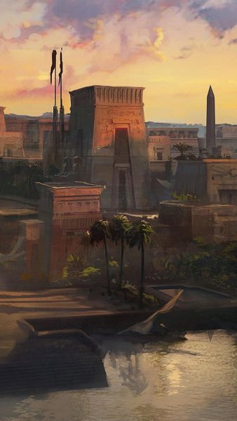 Assassin's Creed Origins города