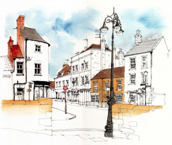 Старый город Графика