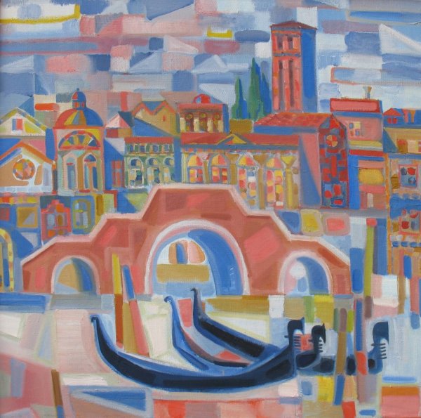 Декоративный пейзаж города