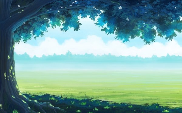 Аниме пейзаж