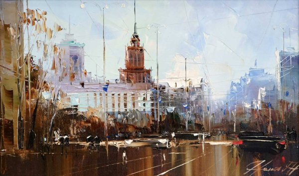 Картины Плотинка Екатеринбурга Алексей Ефремов