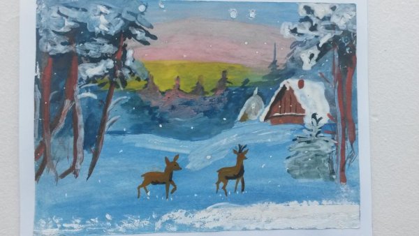 Северный край рисунок