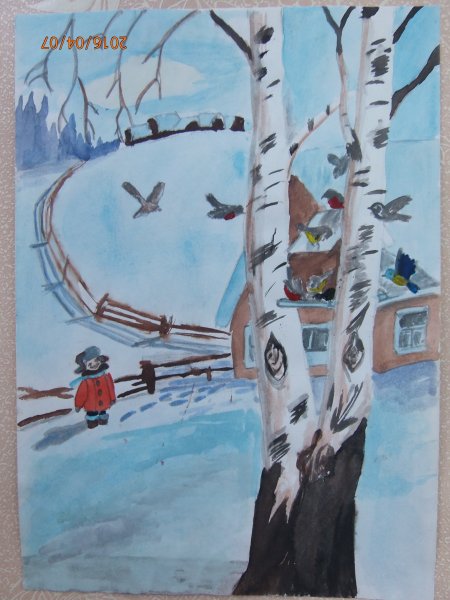 Красота зимы глазами детей