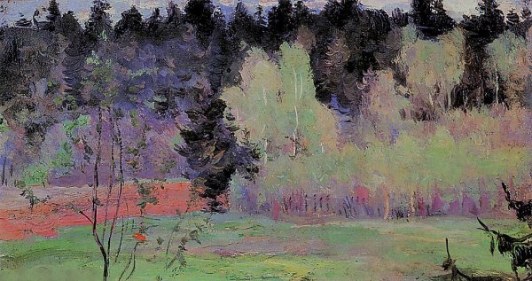 Нестеров Весна Абрамцево