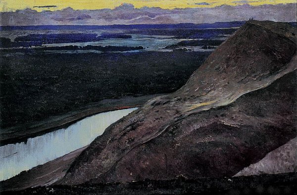 Родина Аксакова картина Нестерова