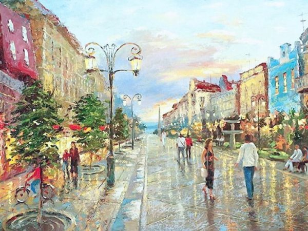 Александр Болотов ночная Венеция