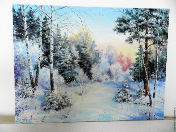 Зимний пейзаж Александр Леднев