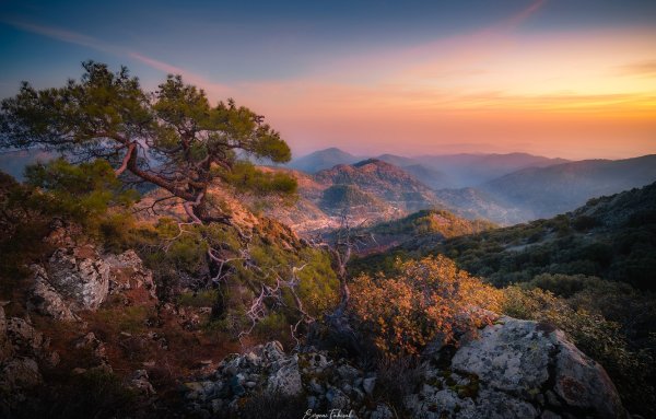 Гора Олимпус Кипр