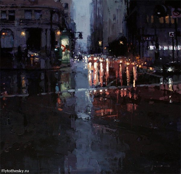 Джереми Манн городские пейзажи