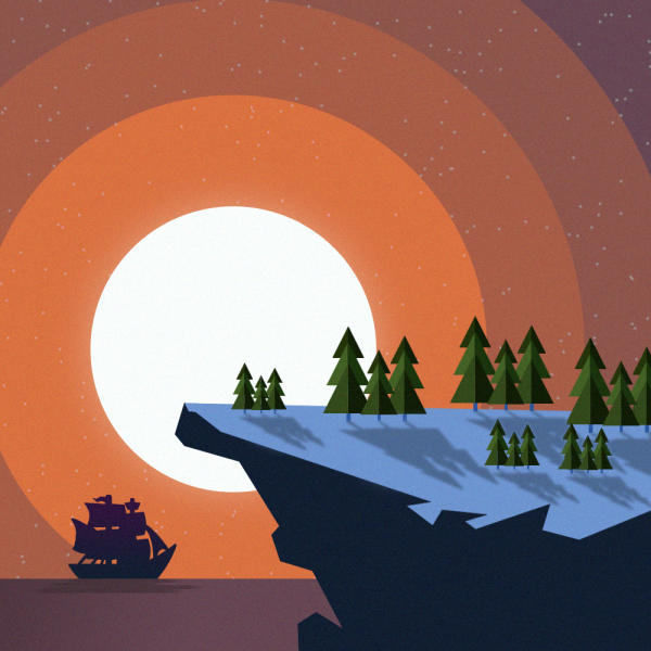 Флэт пейзаж