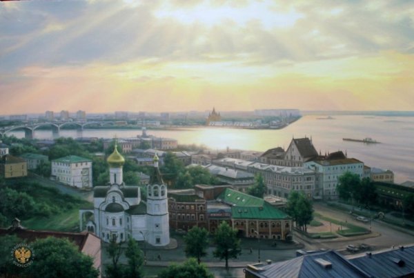 Картины Нижнего Новгорода Сычев