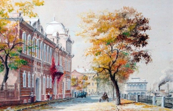 Художник пейзажа Астрахань