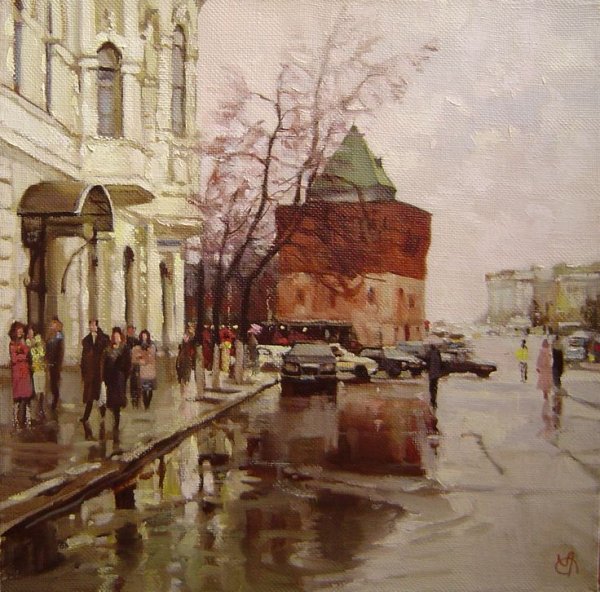 Нижний Новгород Покровка живопись