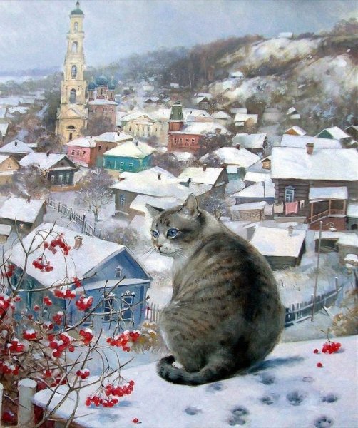 Екатерина штуц художник картины зима