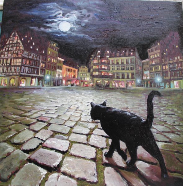 Инесса мел. Лунный кот