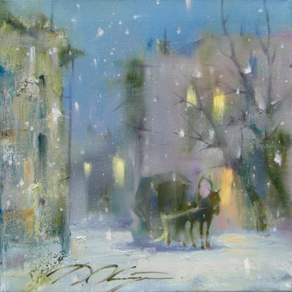 Денис октябрь художник картины гор