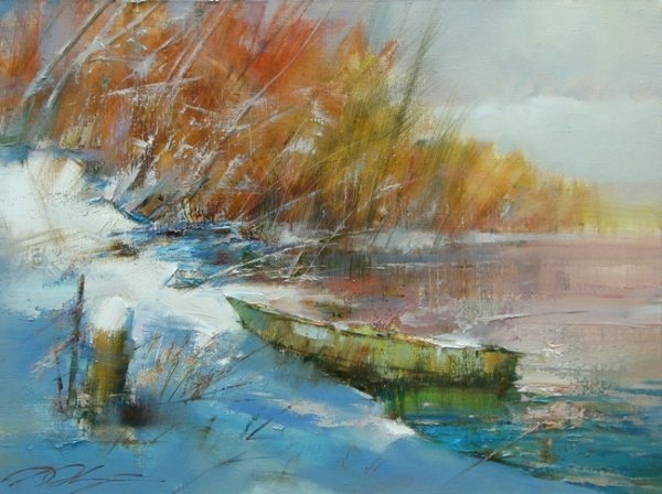 Октябрь художник Барнаул картины