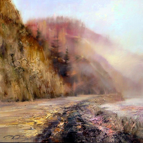 Алтайский живописец Денис октябрь