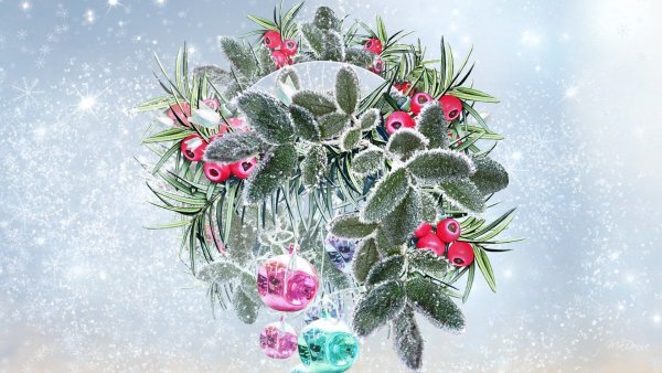 Зима картинки анимация