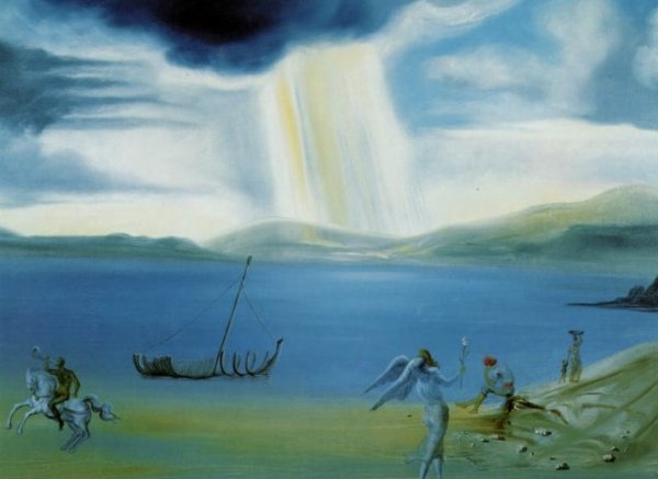 Сальвадор дали картины пейзаж