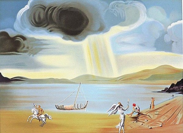 Сальвадор дали картины пейзаж