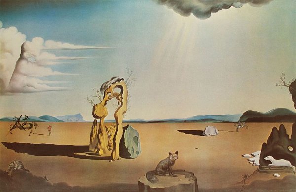 Сальвадор дали картины пустыня