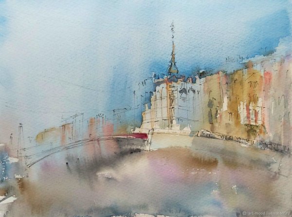 Акварелист Евгений Горбаченко