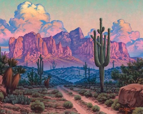 Пустыня Аризона индейцы