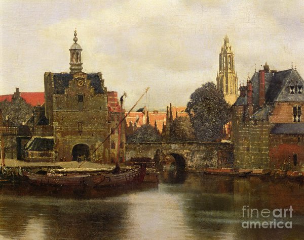 Вермеер пейзаж Дельфт