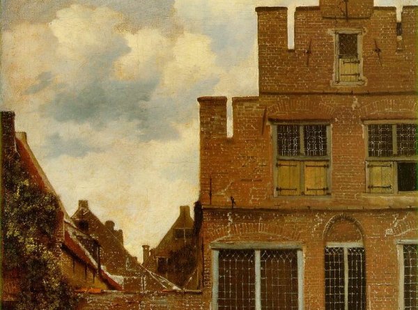 Ян Вермеер маленькая улица