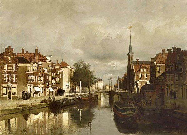 Дельфт Голландия 17 век