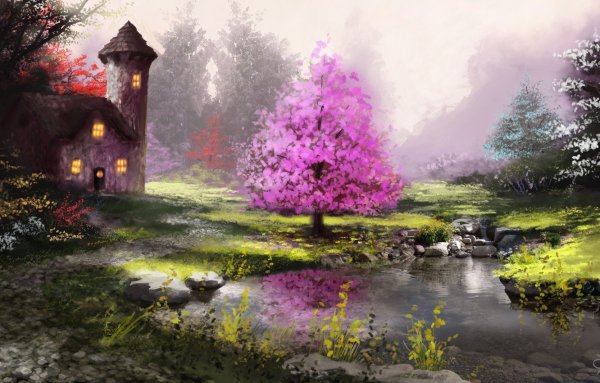 Сказочный пейзаж