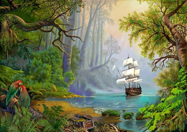 Художник Виктор Цыганов пейзажи