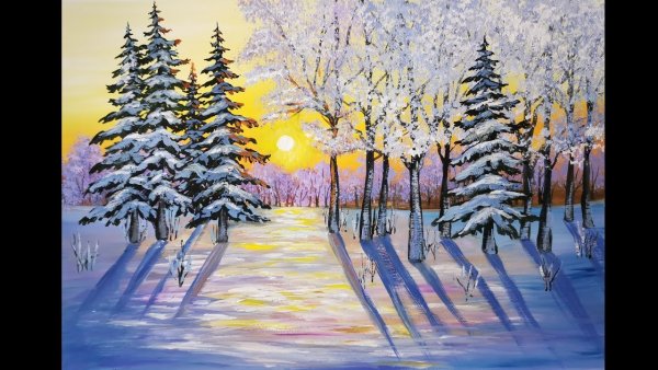 Изображение пространства линейная перспектива