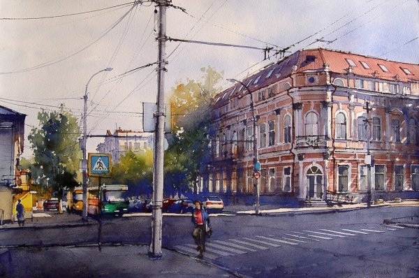 Саратовский художник Вячеслав Курсеев