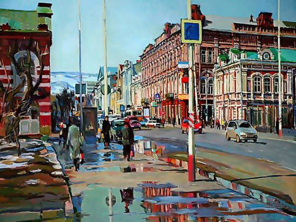 Пейзажи Саратова картины