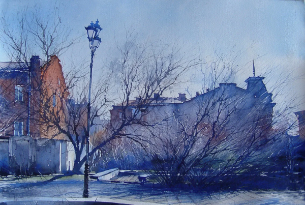 Акварели Вячеслава Курсеева