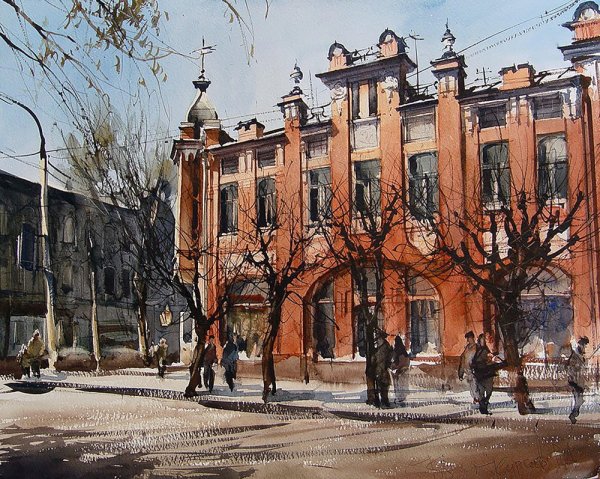 Художник Вячеслав Курсеев Саратов